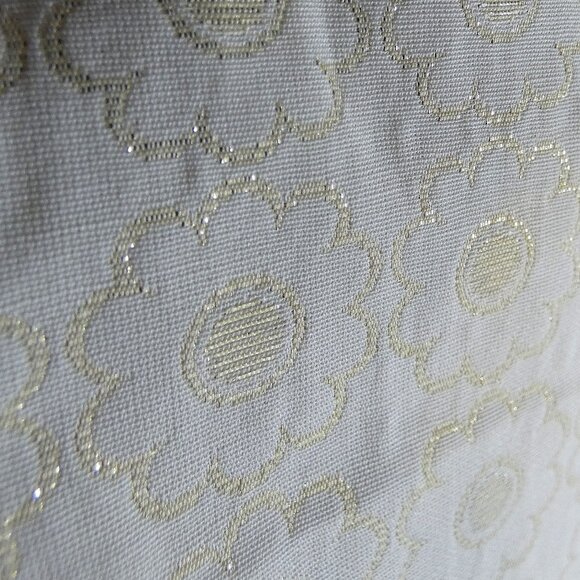 Boden Womens 6L Dress White & Gold Couture Daisies Gorgeous Strapless Pleat NWT - Picture 12 of 16